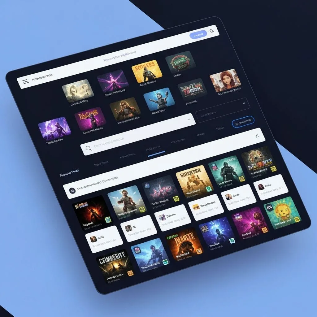 Nextgame Discovery Interface