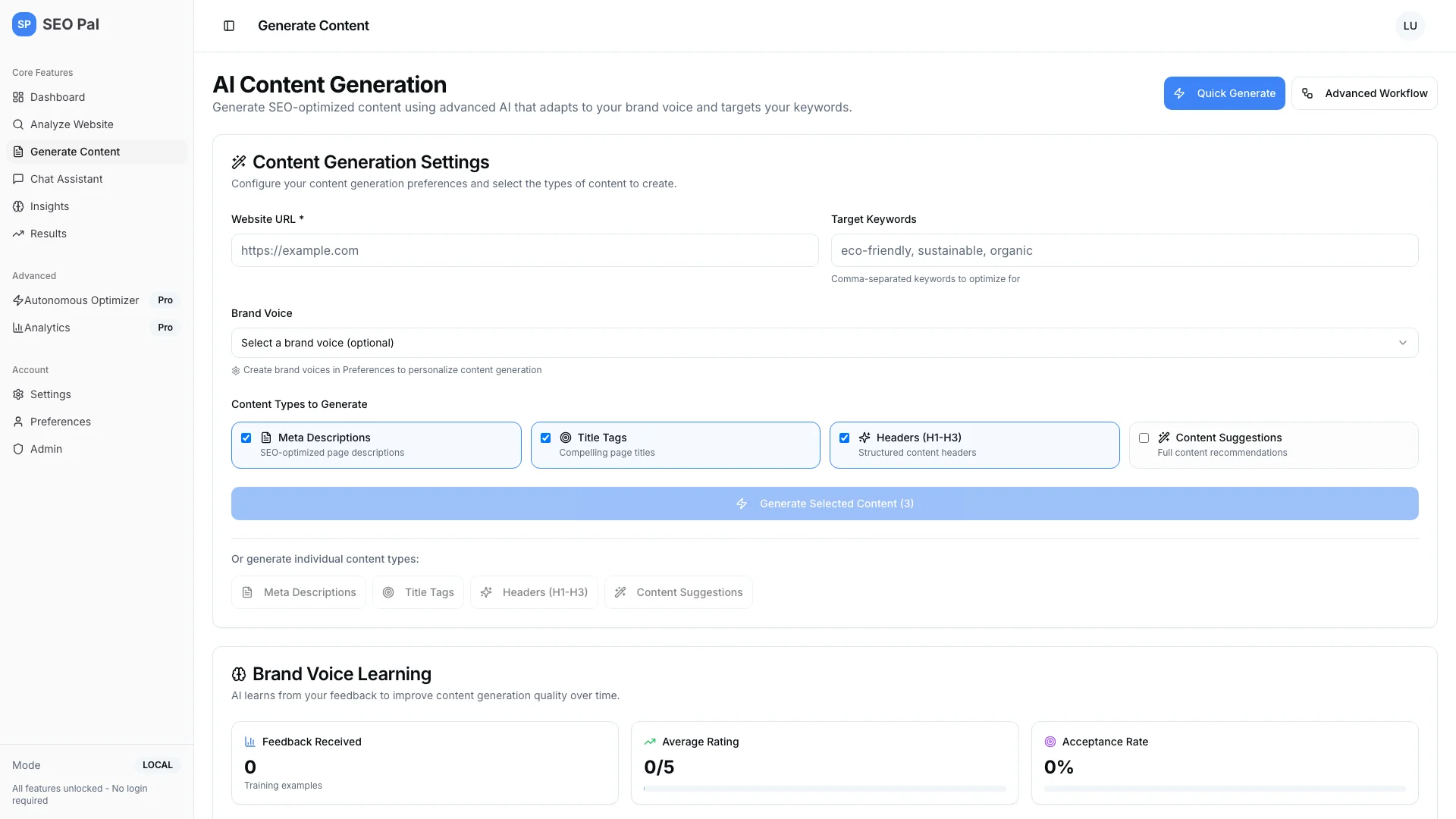 Seopal Generate Content Desktop 2026 01
