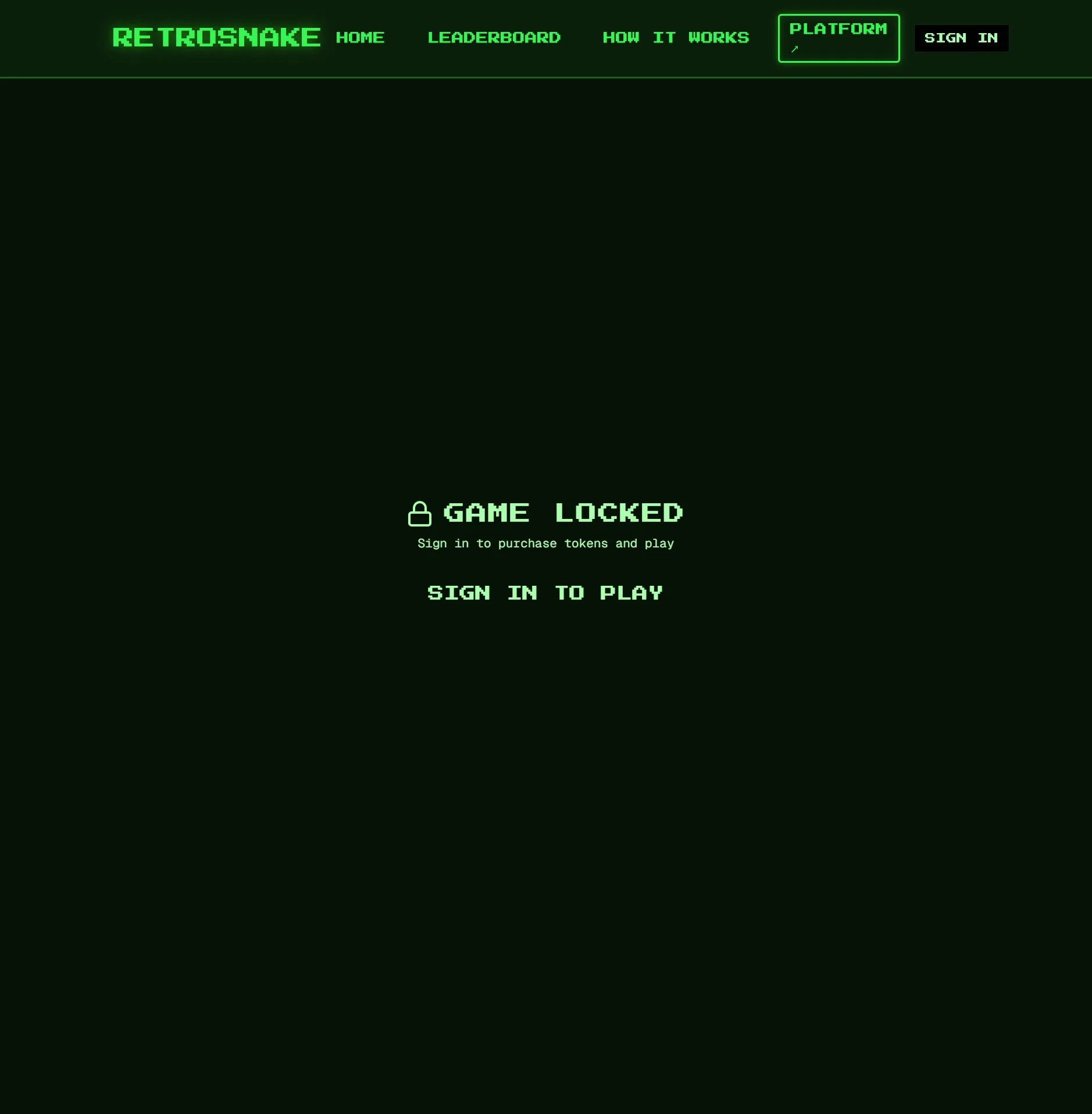 Retrosnake Snake Game