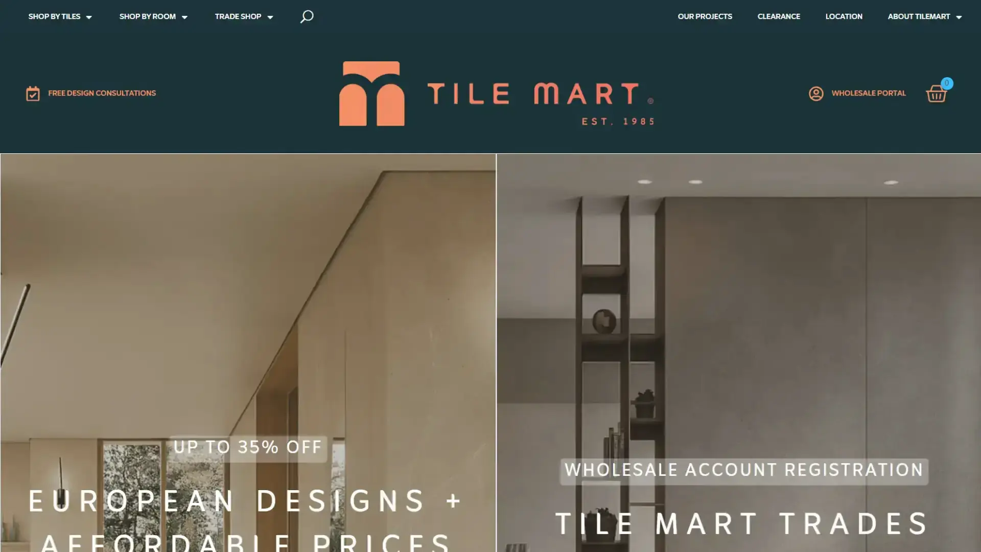 Tilemart Tilemart Homepage